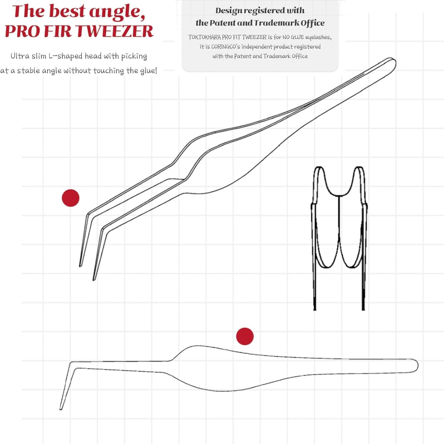 Toktokhara Pro Fit Tweezer