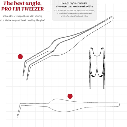 Toktokhara Pro Fit Tweezer
