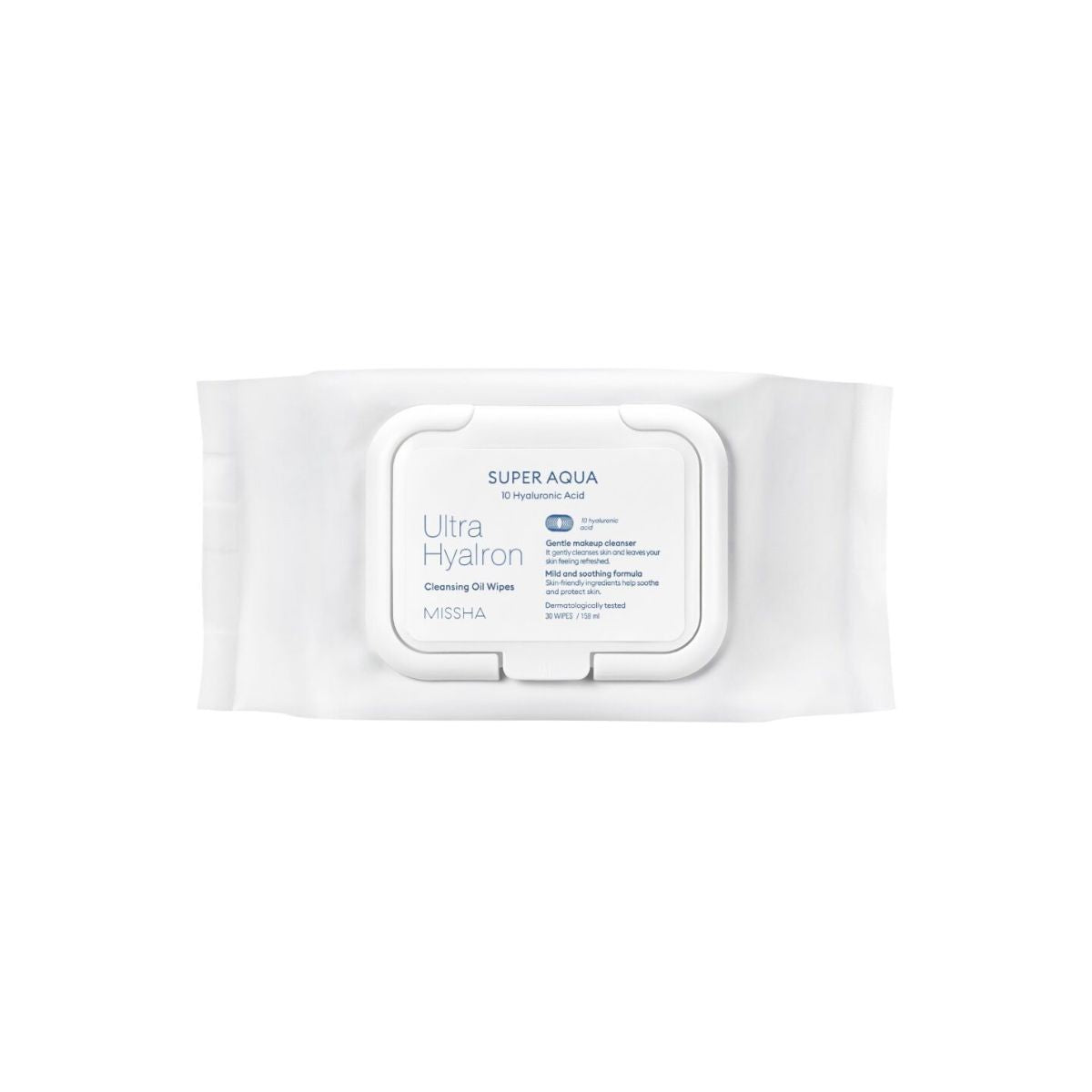 Super Aqua Ultra Hyalron Cleansing Oil Wipes 154ml