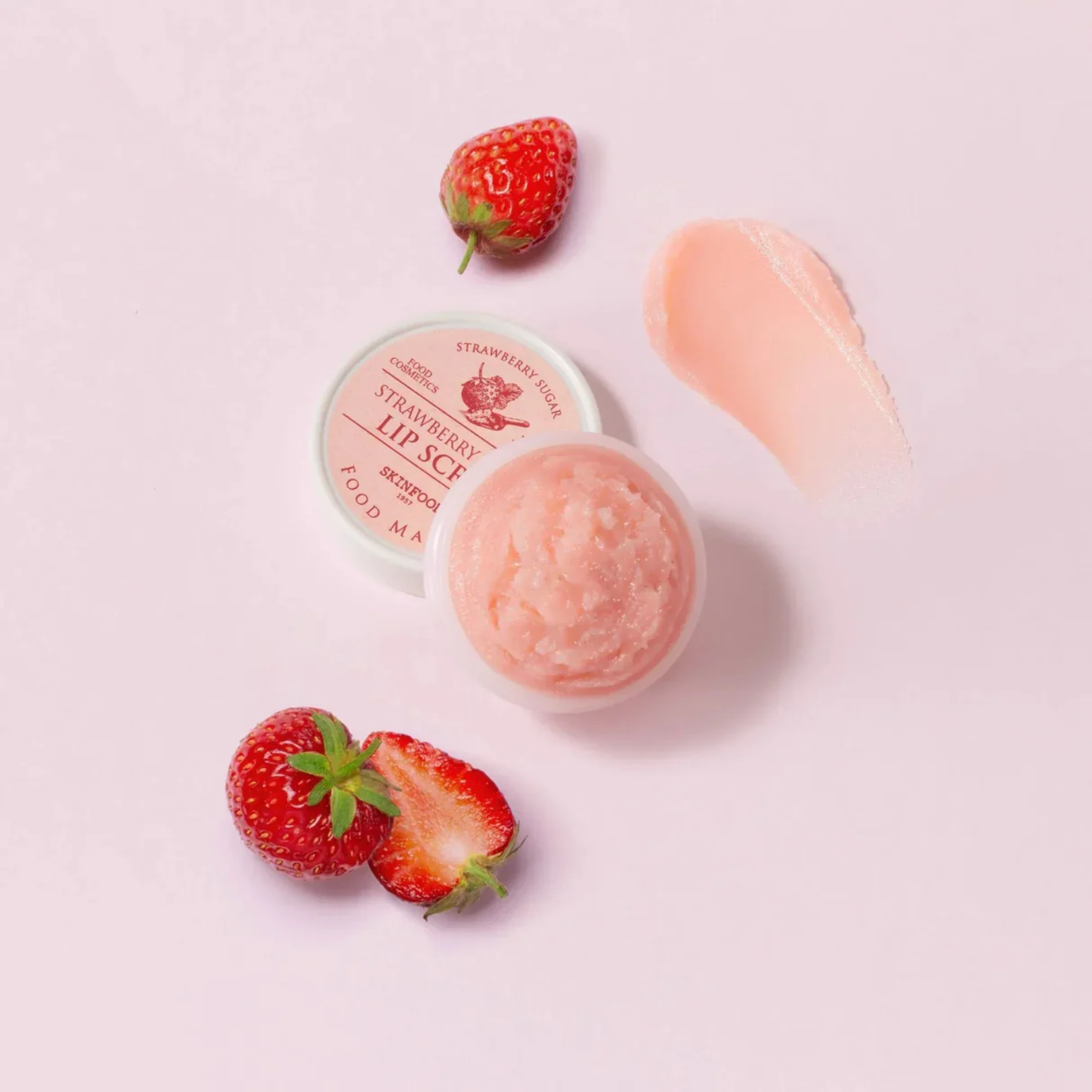 Strawberry Sugar Food Mask Lip Scrub [14g]