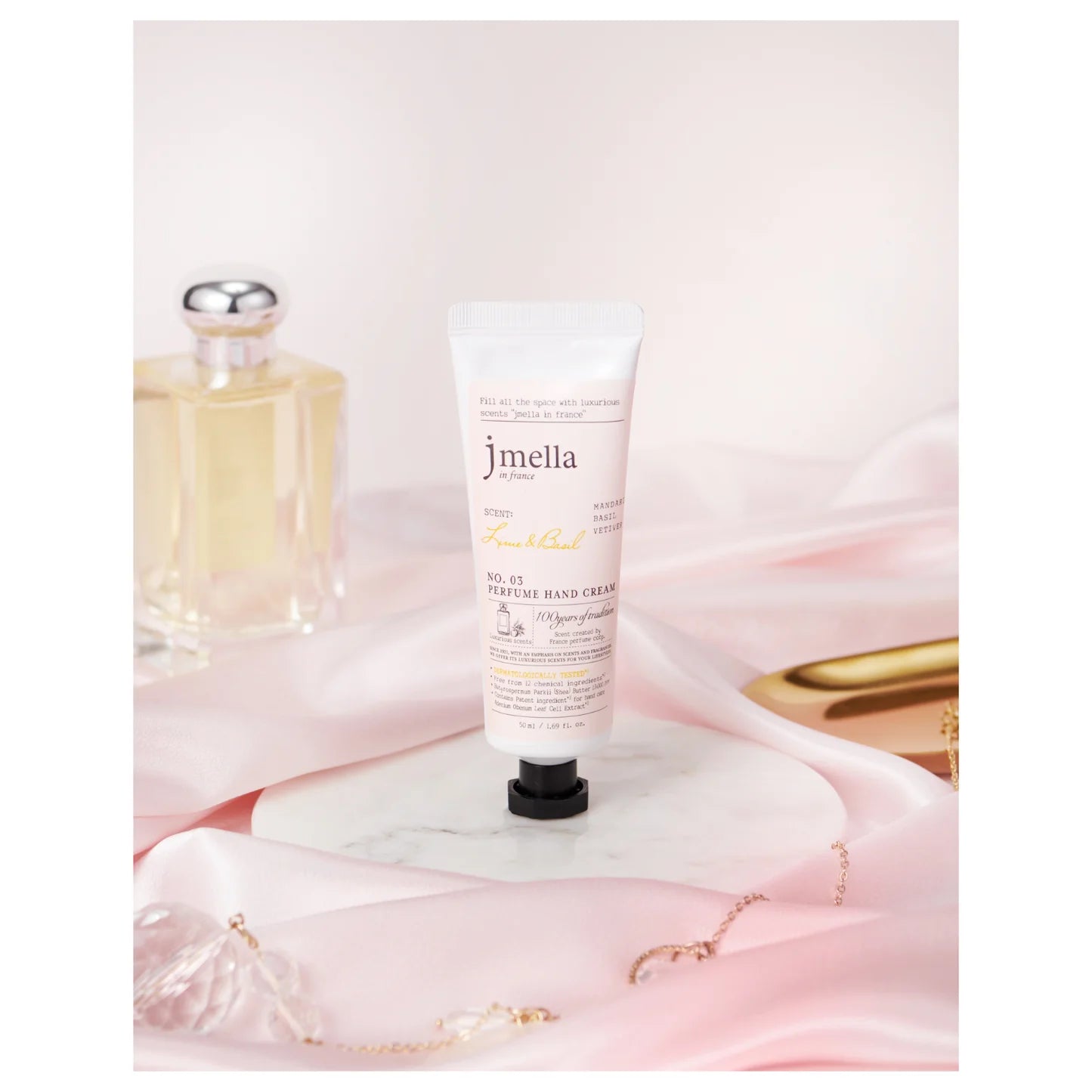 In France Lime & Basil Perfume Hand Cream [50ml]