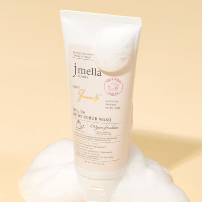 Jmella In France Queen 5 Body Scrub Wash 500Ml - Shop K-Beauty in Australia