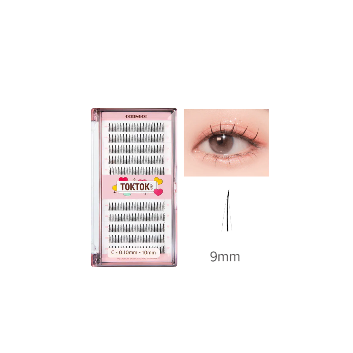 Toktokhara Filter Eyelash [200pcs]