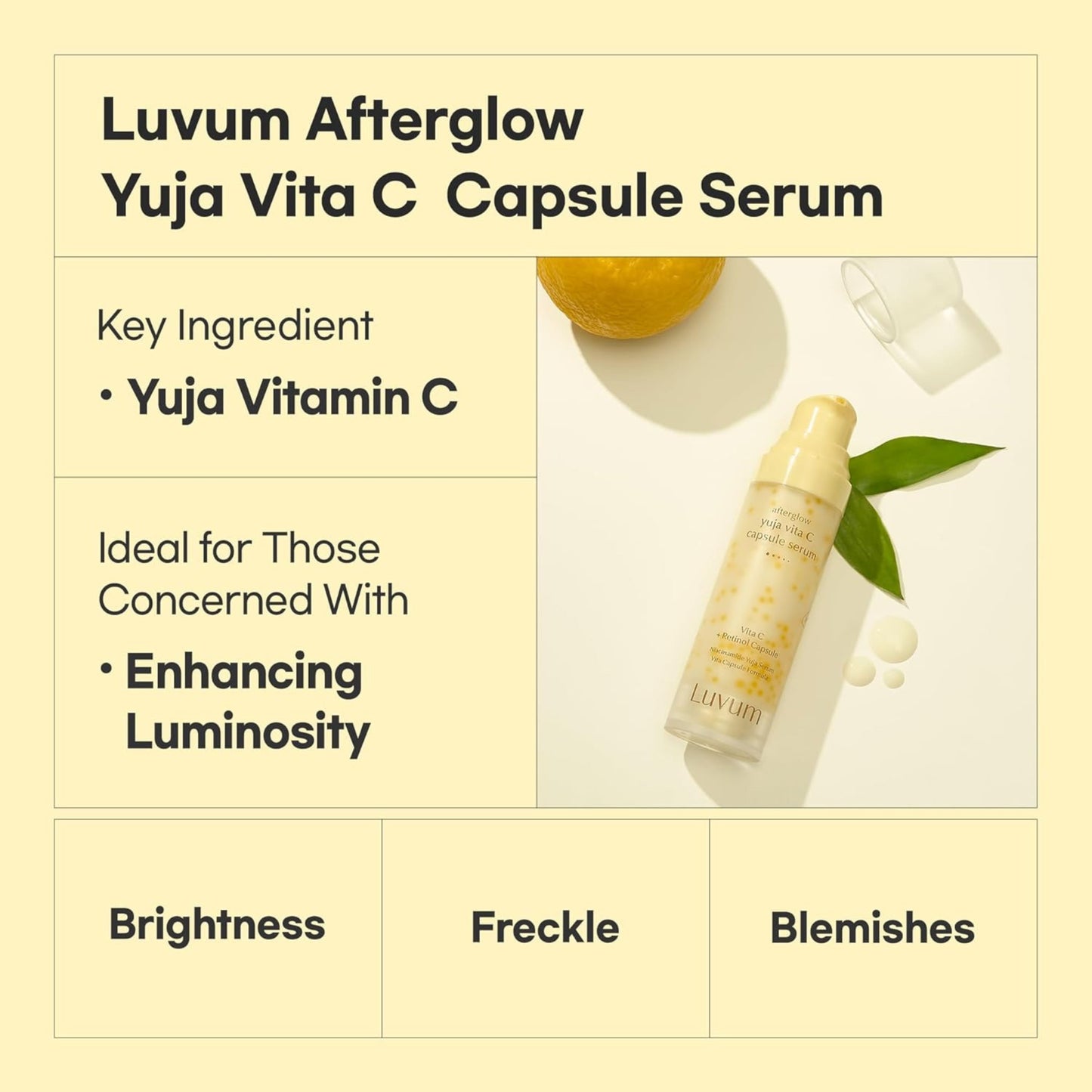 Afterglow Yujavita C Capsule Serum 30Ml
