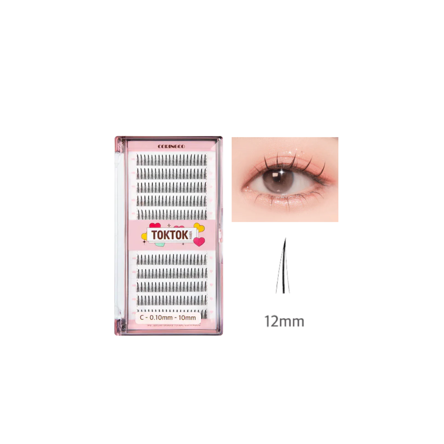 Toktokhara Filter Eyelash [200pcs]