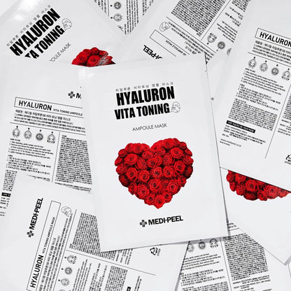 Hyaluron Vita Toning Ampoule Mask 30ml x 10ea - 12+1