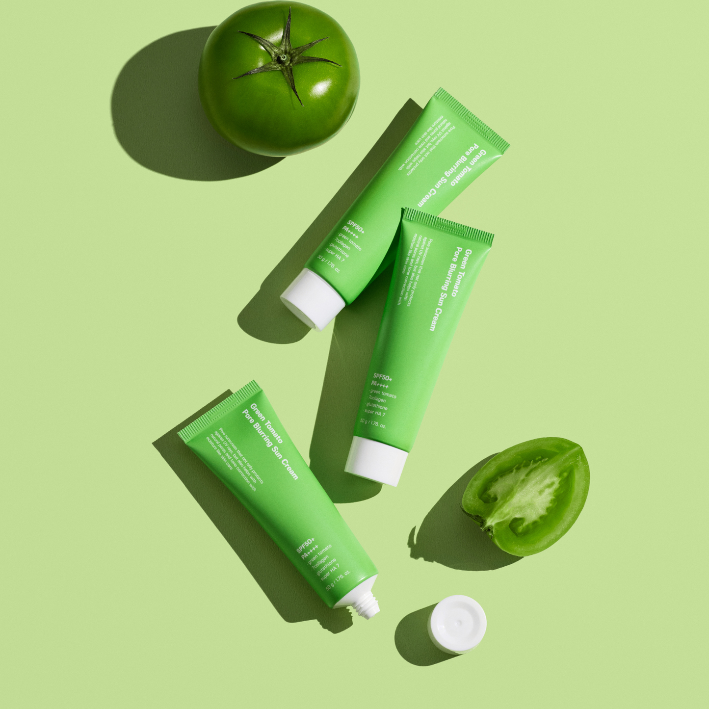 Sungboon Editor Green Tomato Pore Blurring Sun Cream 30ml - Shop K-Beauty in Australia
