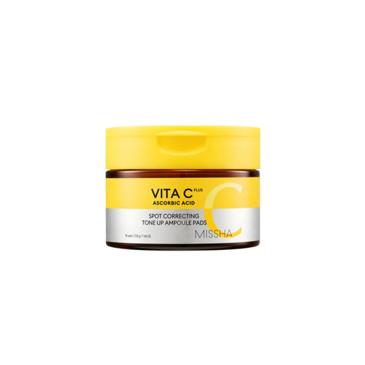 Missha Vita C Plus Spot Correcting Tone Up Ampoule Pads 210g  - Pharmacoo