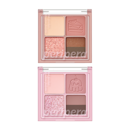 Peripera Ink Pocket Shadow Palette Soda Cafe Edition (2 Colours) - Shop K-Beauty in Australia