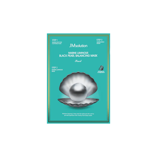 Marine Luminous Black Pearls Moisture Balancing Mask Box Pearl [10pcs]