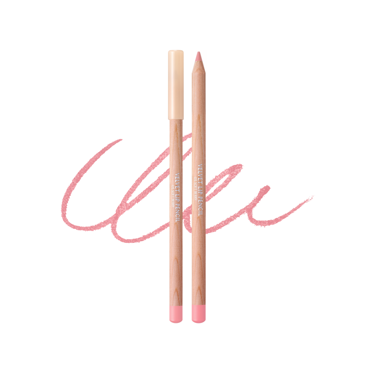 Clio Velvet Lip Pencil Set (1pc + sharpener) (6 colours) - Shop K-Beauty in Australia