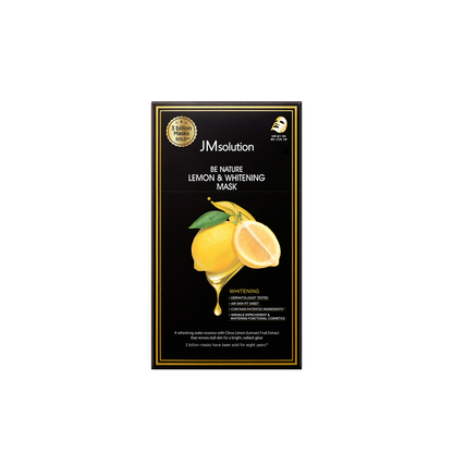 Be Nature Lemon & Whitening Mask Box [10pcs]