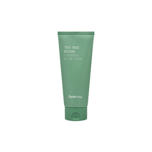 Farmstay Tea Tree Biome Calming Acne Foam 180ml - Shop K-Beauty in Australia