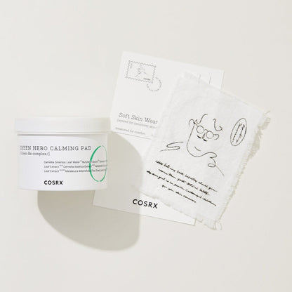 COSRXOne Step Green Hero Calming Pad 70 Pads - Pharmacoo K-beauty Wholesale