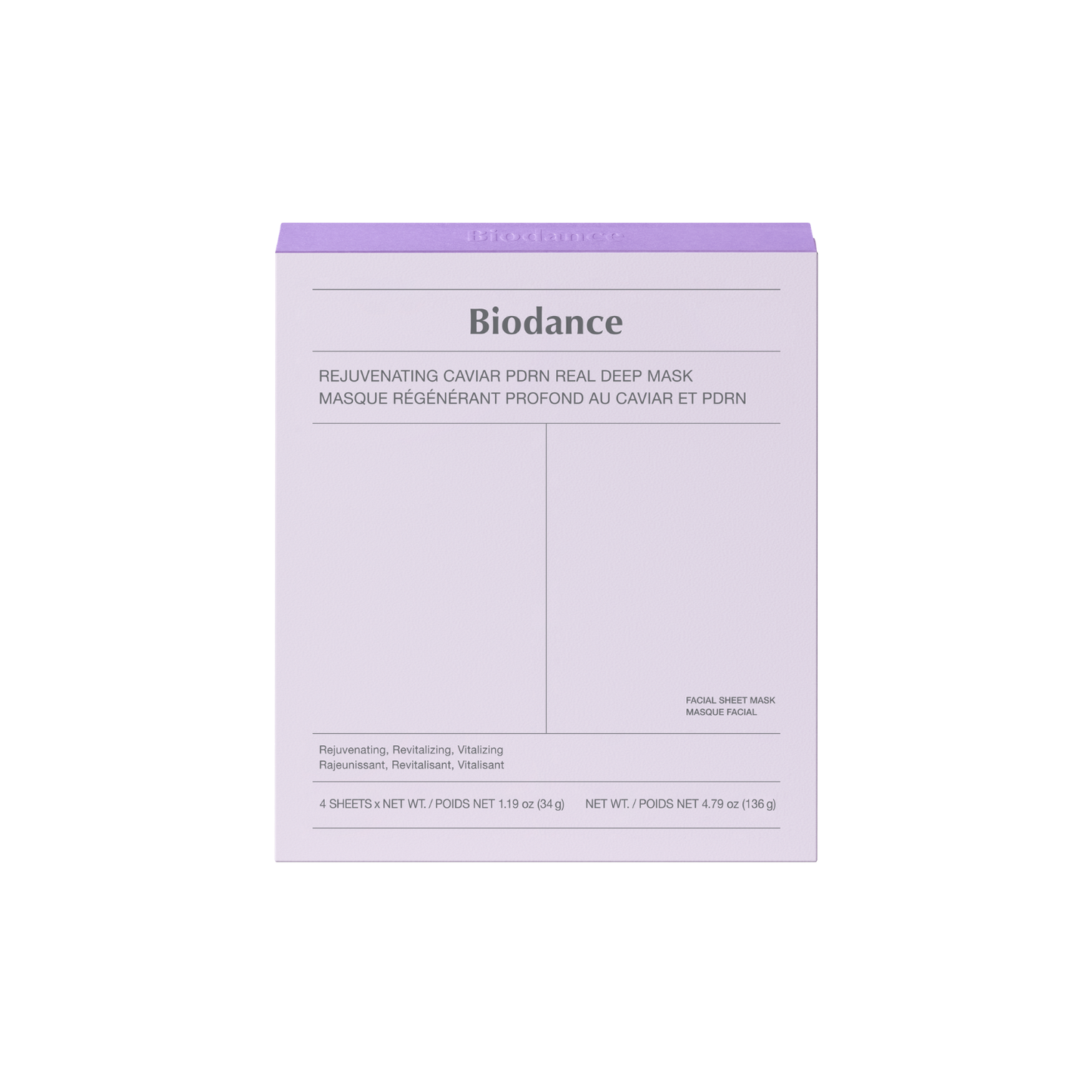 Biodance Rejuvenating Caviar PDRN Real Deep Mask 4pcs - Shop K-Beauty in Australia