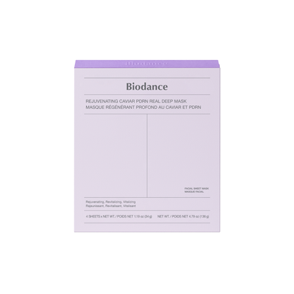 Biodance Rejuvenating Caviar PDRN Real Deep Mask 4pcs - Shop K-Beauty in Australia
