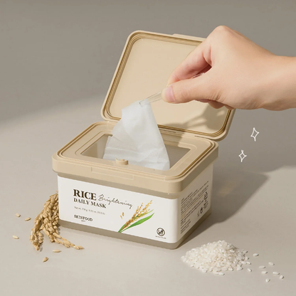 Rice Brightening Daily Mask [30pcs]