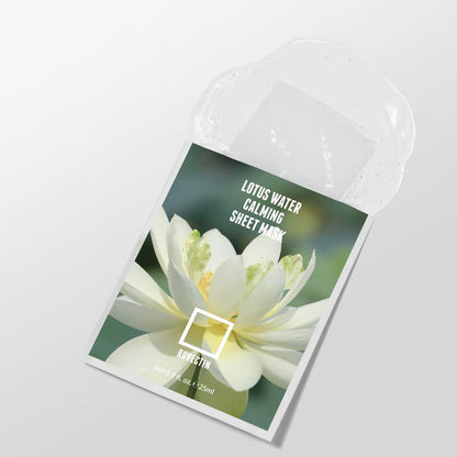 RovectinClean Lotus Water Calming Sheet Mask 10pcs/Box - La Cosmetique