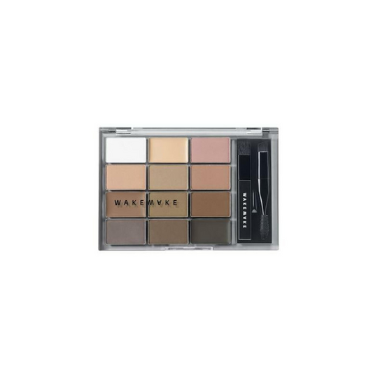 WAKEMAKE Soft Drawing Brow Palette  - Glowii Beauty