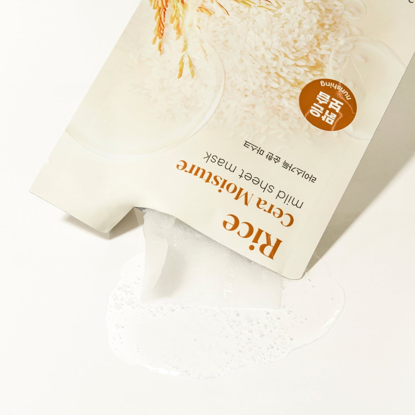 Goodal Rice Cera Moisture Mild Sheet Mask 1pc - Shop K-Beauty in Australia