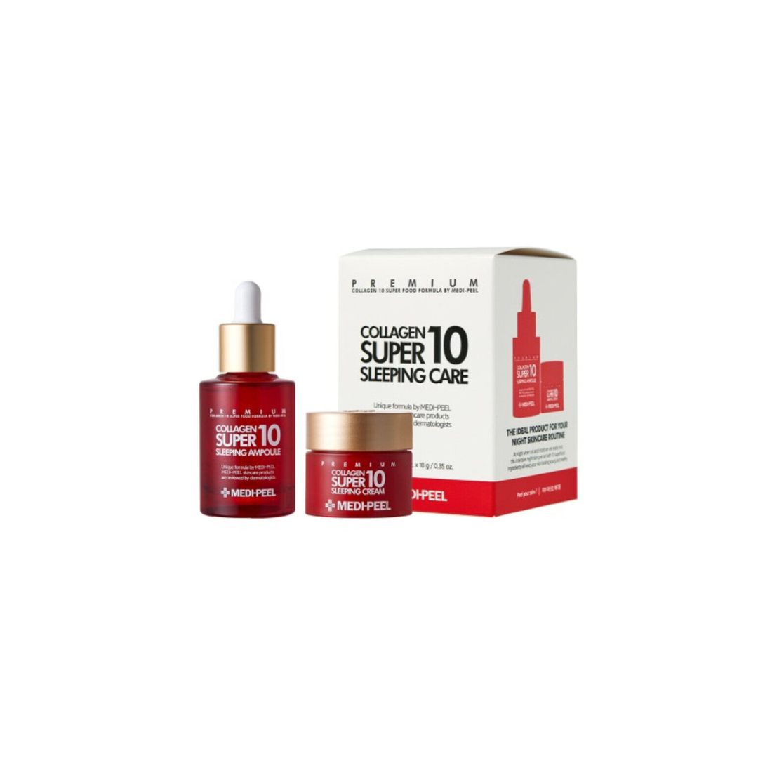 MEDI-PEEL Collagen Super 10 Sleeping Care Set - Shop K-Beauty in Australia