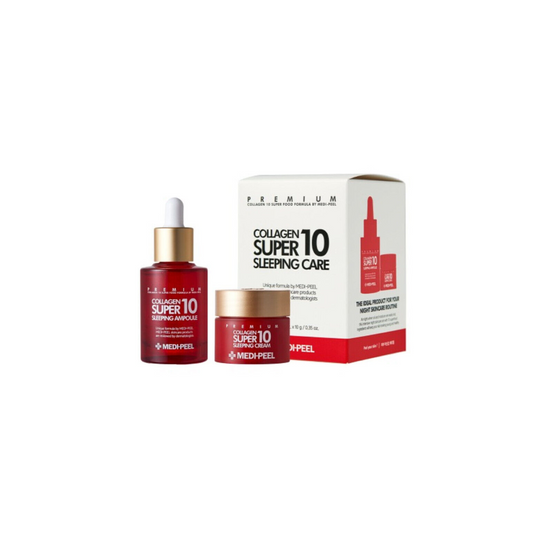 MEDI-PEEL Collagen Super 10 Sleeping Care Set - Shop K-Beauty in Australia