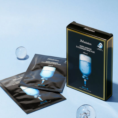 JM Solution Water Luminous S.O.S Ringer Mask Plus 10Pcs - Bulk buy at Pharmacoo K-Beauty Wholesale