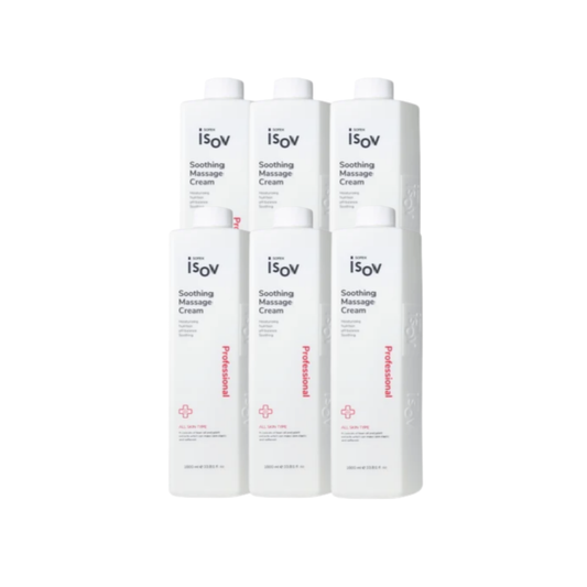 [Professional Use] Isov Soothing Massage Cream 1000Ml Expert [6 Bundle]