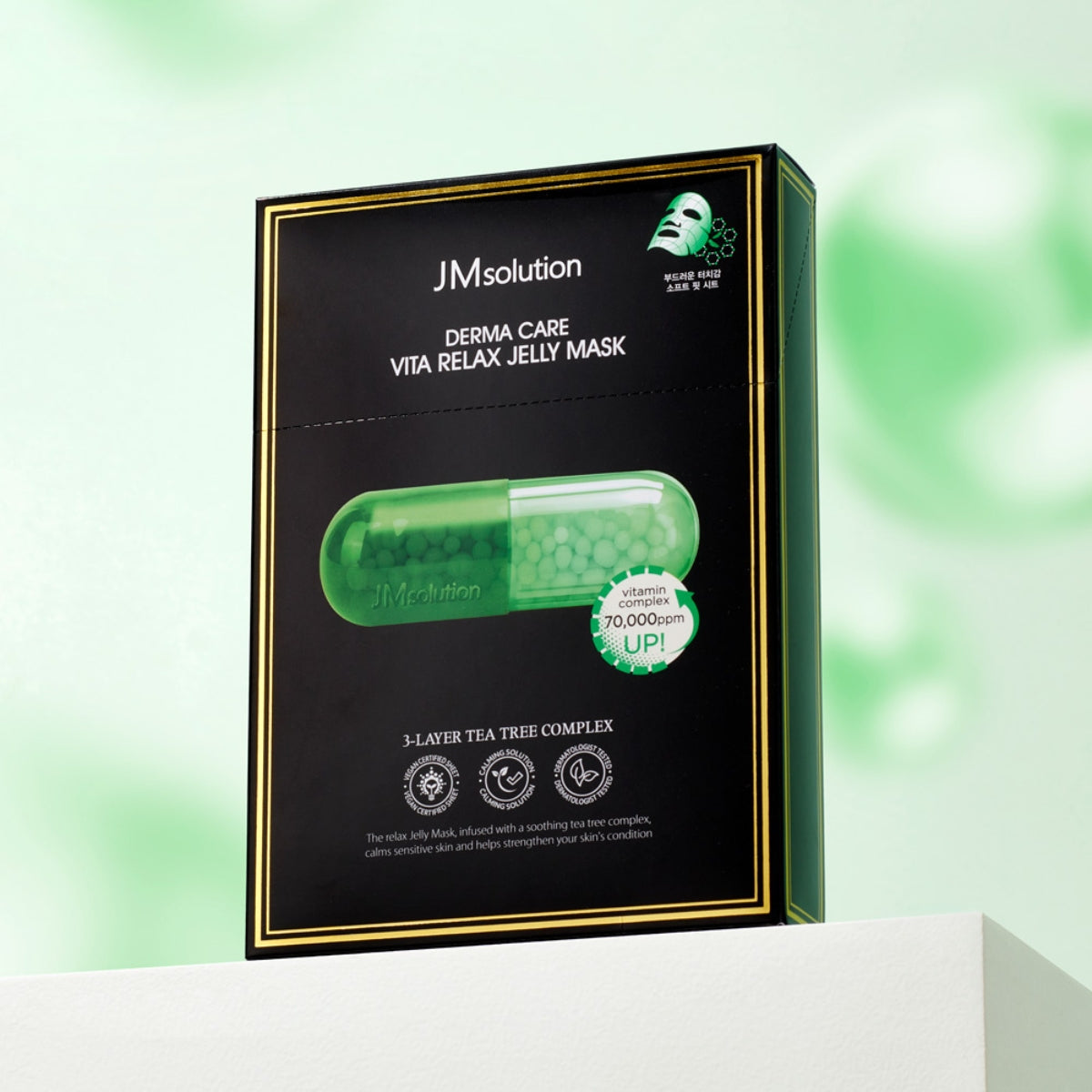 JM Solution Derma Care Vita Relax Jelly Mask 10Pcs - Bulk buy at Pharmacoo K-Beauty Wholesale