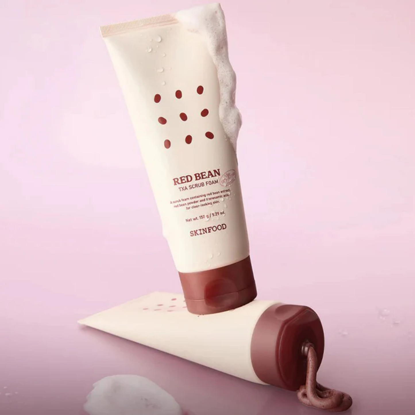Red Bean TXA Scrub Foam [150g]