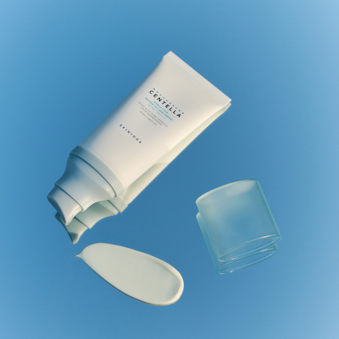 SKIN1004 Madagascar Centella Hyalu-Cica Water-Fit Sun Serum 50ml (twin pack) - Shop K-Beauty in Australia