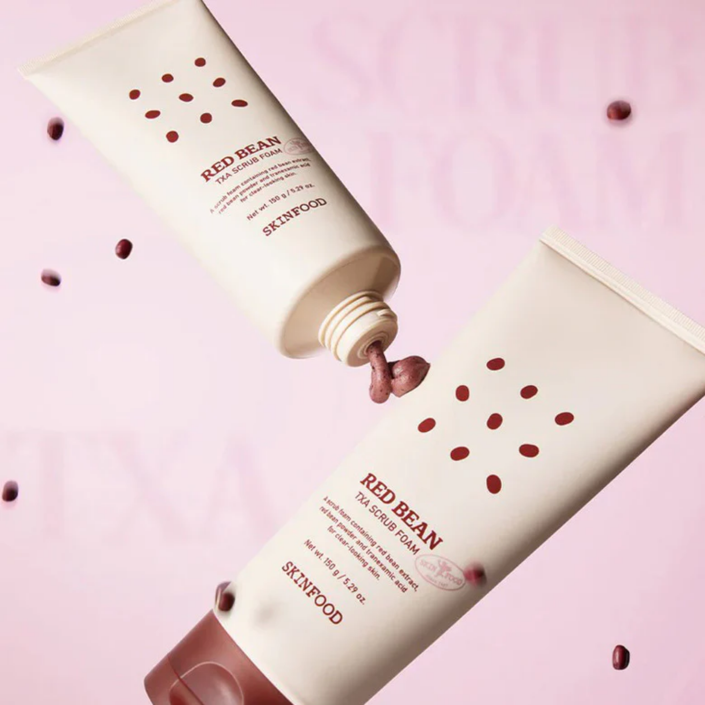 Red Bean TXA Scrub Foam [150g]