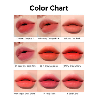 PeriperaInk Airy Velvet (#01-25) - La Cosmetique