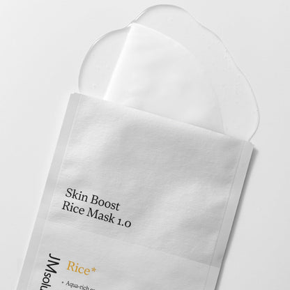 JM Solution Skin Boost Rice Mask 1.0 30Ml 10Pcs - Bulk buy at Pharmacoo K-Beauty Wholesale