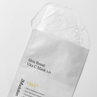 JM Solution Skin Boost Vita C Mask 1.0 30Ml 10Pcs - Bulk buy at Pharmacoo K-Beauty Wholesale