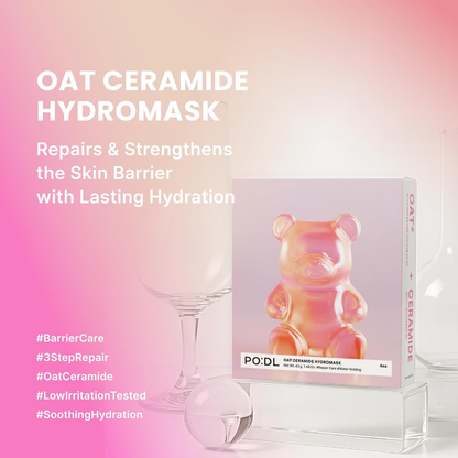 PO:DL Oat Ceramide HydroMask Box 4pcs - Shop K-Beauty in Australia