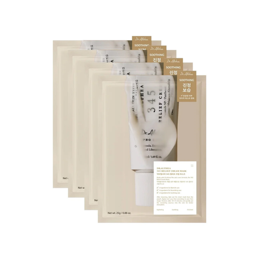 Dr. Althea 345 Relief Cream Mask Box 4pcs - Shop K-Beauty in Australia