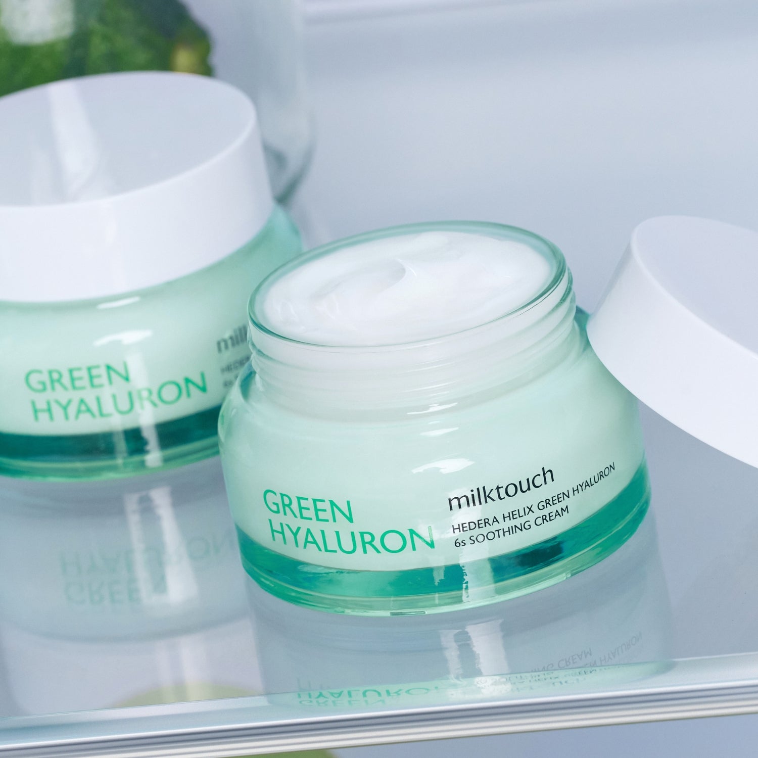 Milk Touch Hedera Helix Green Hyaluron 6Sec Moisture Cream 50ml - Bulk Buy K-Beauty in Australia