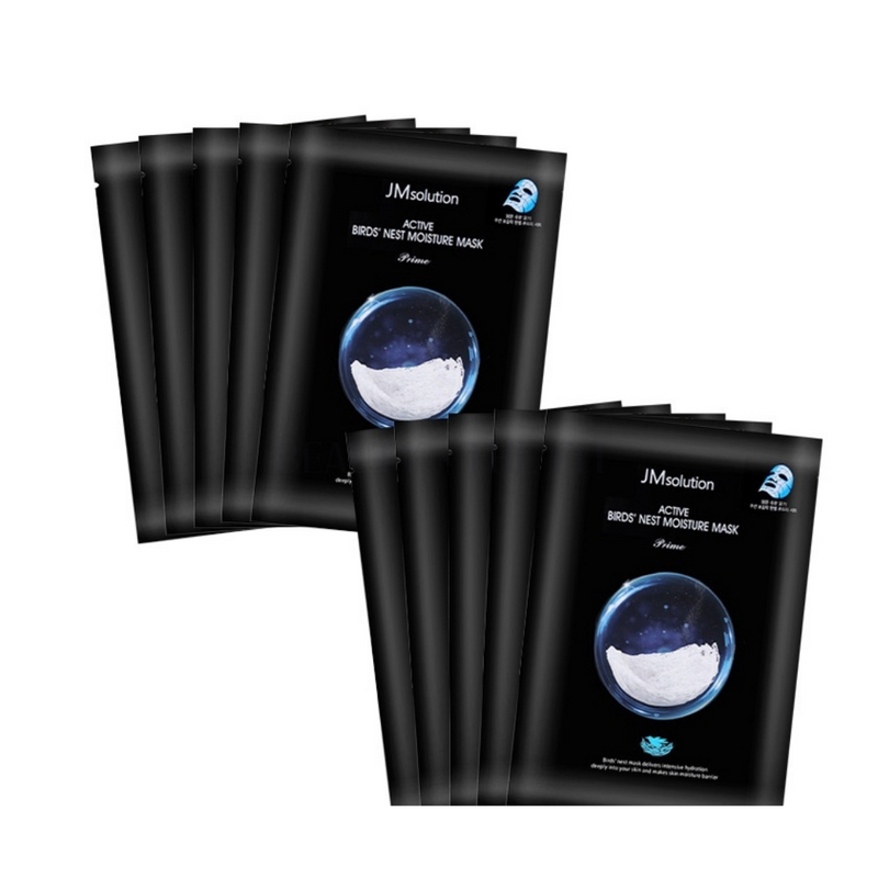 Active Birds' Nest Moisture Mask Prime (10 sheets/box)