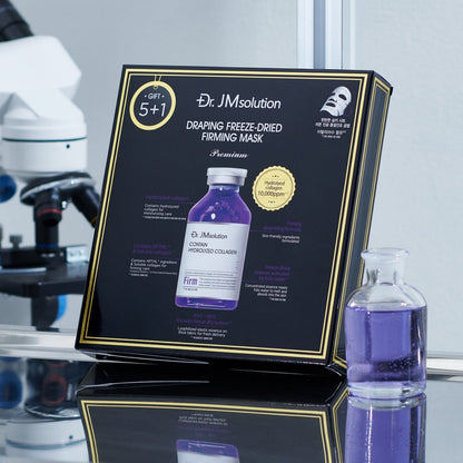 JM Solution Draping Freeze-Dried Firming Mask Premium 20Ml 6Pcs - Bulk buy at Pharmacoo K-Beauty Wholesale