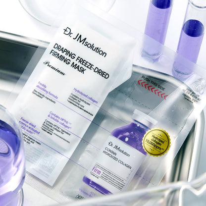 JM Solution Draping Freeze-Dried Firming Mask Premium 20Ml 6Pcs - Bulk buy at Pharmacoo K-Beauty Wholesale