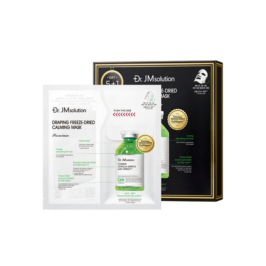 JM Solution Draping Freeze-Dried Calming Mask Premium 20Ml 6Pcs - Bulk buy at Pharmacoo K-Beauty Wholesale