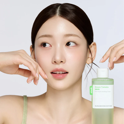 Sungboon Editor Green Tomato NMN Pore Hydro Soothing Toner 350ml - Shop K-Beauty in Australia