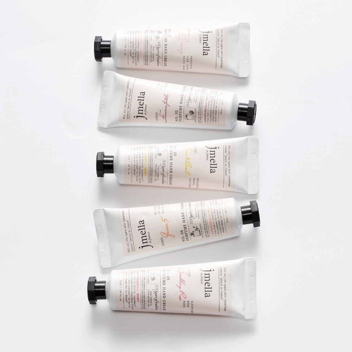 In France Favorite Perfume Hand Cream Set 50Ml*5Pcs