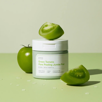 Sungboon Editor Green Tomato Pore Peeling Jumbo Pad 60pads - Bulk Buy K-Beauty in Australia