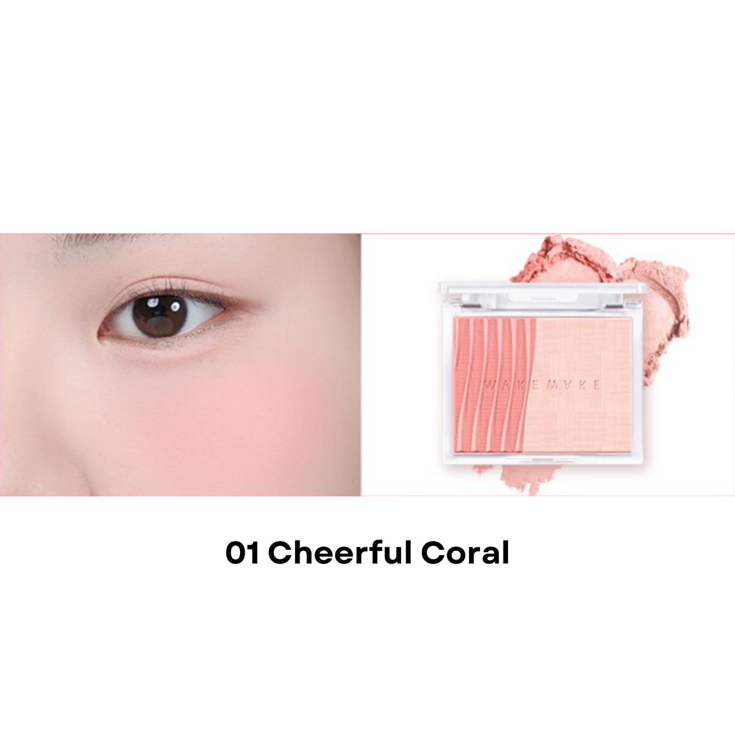 WAKEMAKE Sheer Layering Dual Blusher (5 Colours) - Shop K-Beauty in Australia