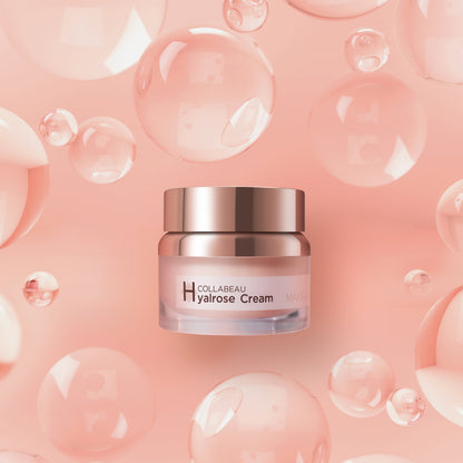 MAKEheal Collabeau Hyalrose Cream 50ml - Shop K-Beauty in Australia