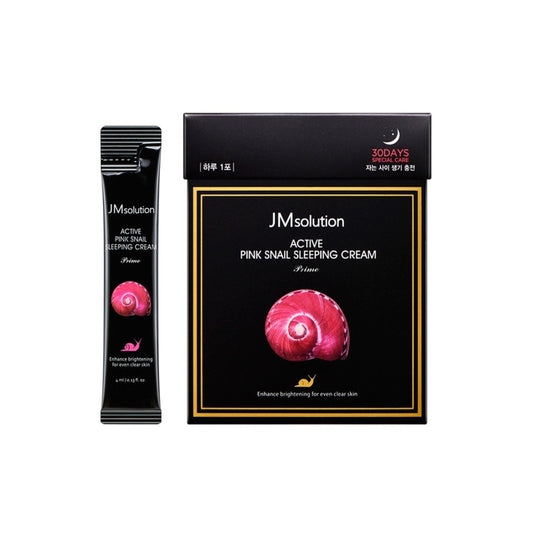 Active Pink Snail Sleeping Cream Prime 4Ml*30Pcs