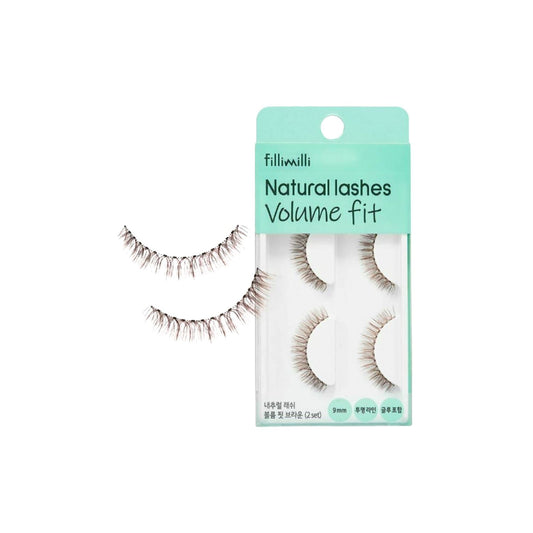 Natural Lash Volume Fit Brown (2Set)