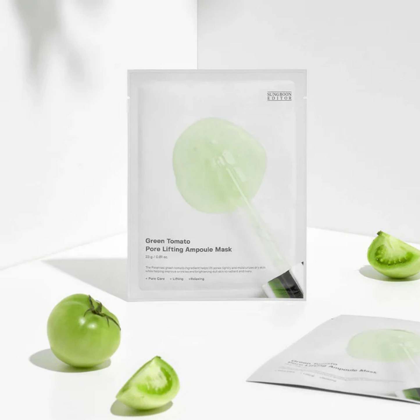 Sungboon Editor Green Tomato Pore Lifting Ampoule Mask 10pcs - Bulk Buy K-Beauty in Australia